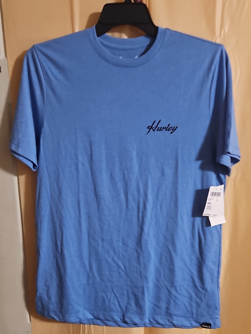 Hurley Men's Paradise Short Sleeve T-Shirt: BLUE: NEW WITH TAGS: SIZE M